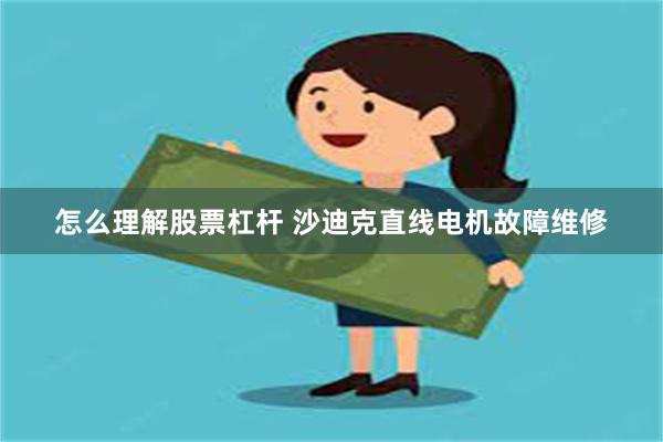 怎么理解股票杠杆 沙迪克直线电机故障维修