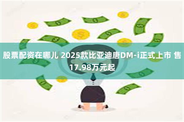 股票配资在哪儿 2025款比亚迪唐DM-i正式上市 售17.98万元起