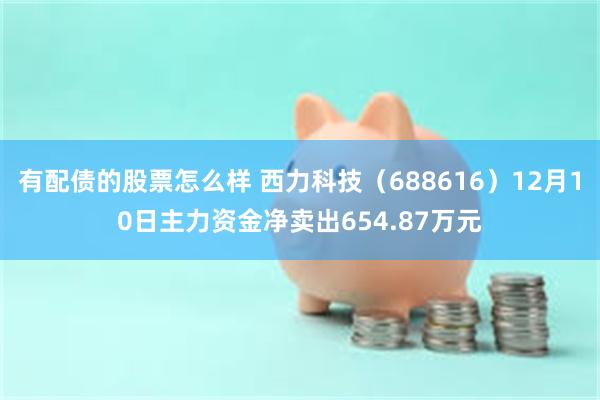 有配债的股票怎么样 西力科技（688616）12月10日主力资金净卖出654.87万元